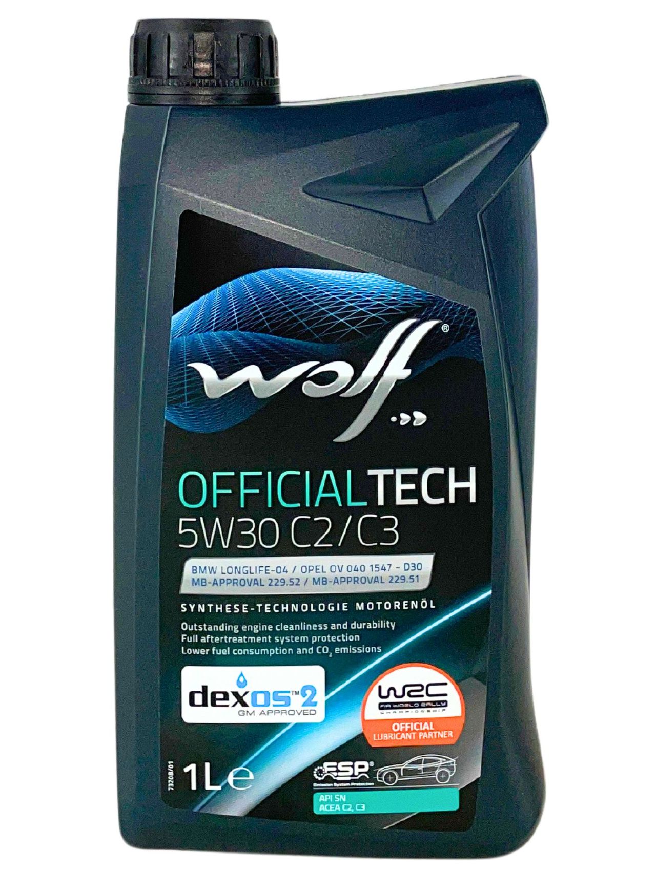 Wolf OfficialTech 5W-30 C2/C3 1 Liter Wolf OfficialTech 5W-30 C2/C3 1 Liter