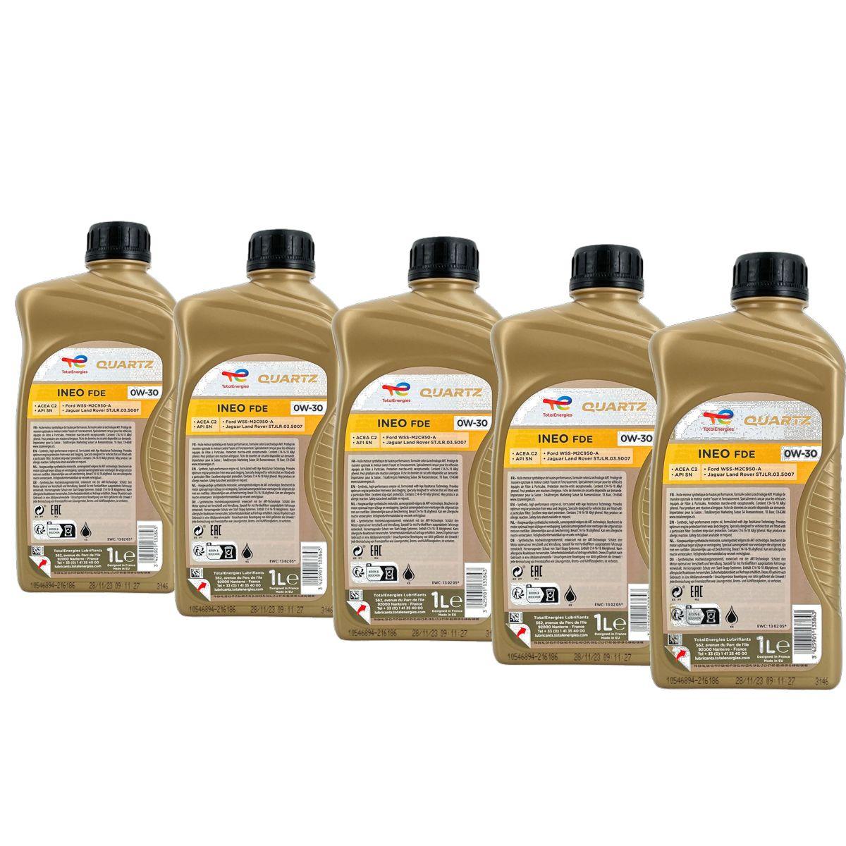 Total Quartz Ineo FDE 0W-30 5x1 Liter