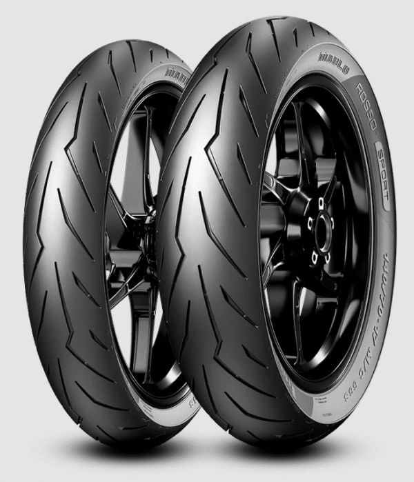 PIRELLI DIABLO ROSSO SPORT 110/70 - 17 M/C TL 54S FRONT/REAR
