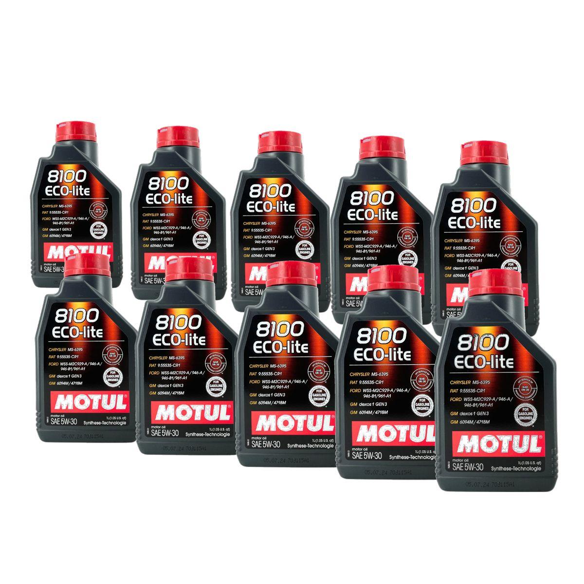 Motul 8100 Eco-lite 5W-30 10x1 Liter