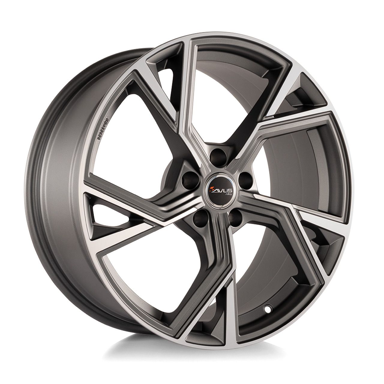AVUS RACING AF20 matt anthracite polished 8.5Jx20 5x112 ET20