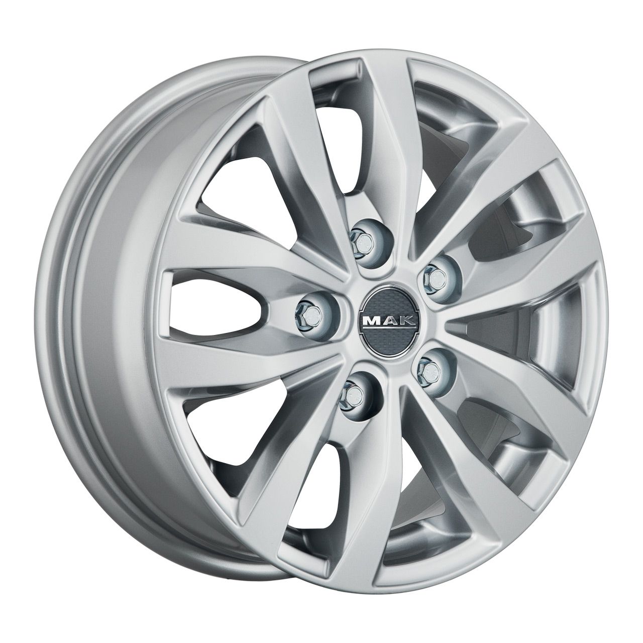 MAK LOAD 5-3 silber 6.5Jx15 5x160 ET58