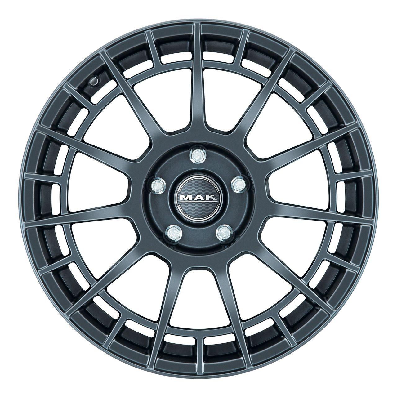 MAK NTT gloss gun metallic 7.5Jx18 4x98 ET33