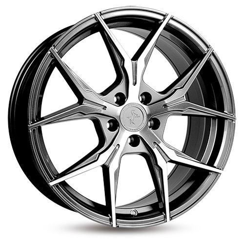KESKIN WHEELS KT19 ANGEL palladium front polished 8.0Jx18 5x112 ET45