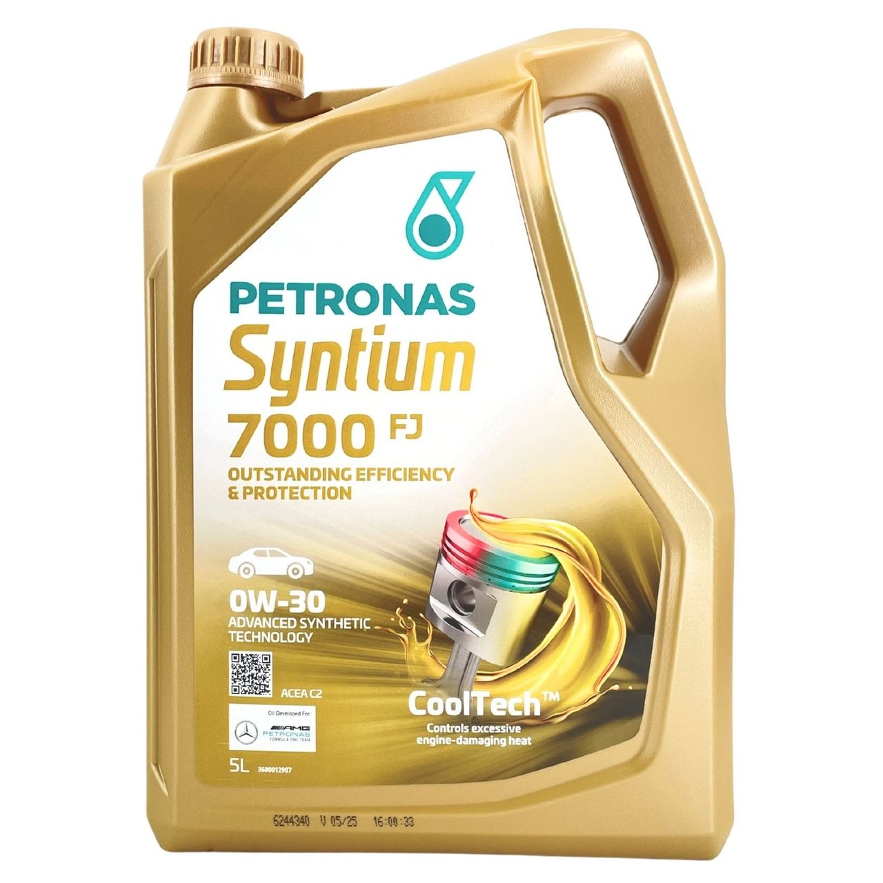 Petronas Syntium 7000 FJ 0W-30 SN 5 Liter