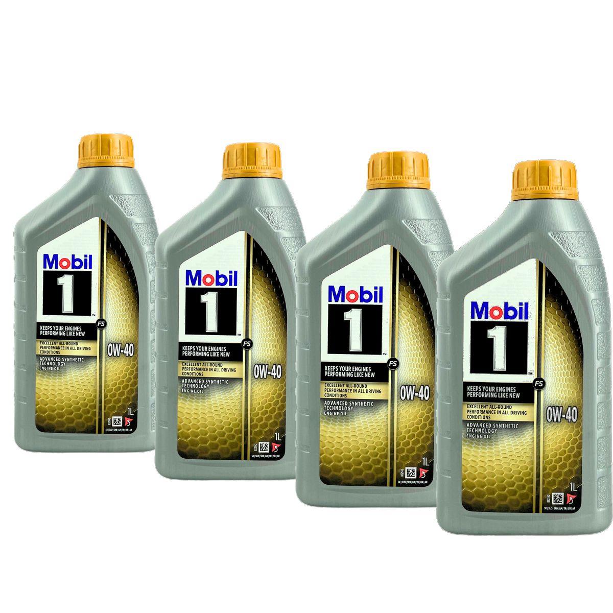 Mobil 1 FS 0W-40 4x1 Liter