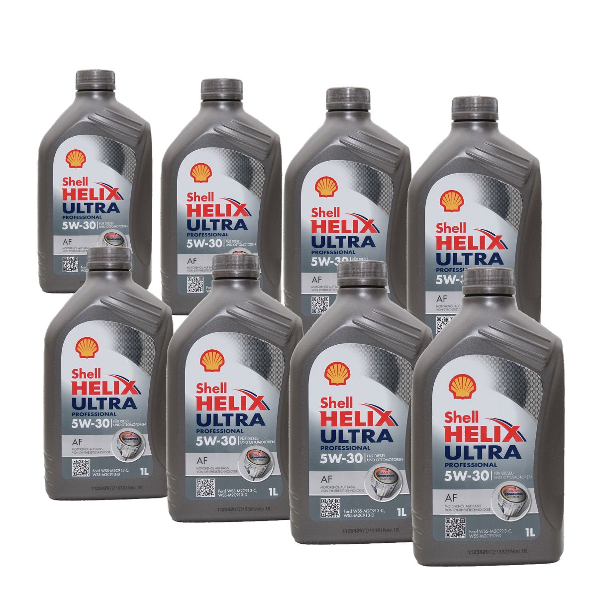 Shell Helix Ultra Professional AF 5W-30 8x1 Liter