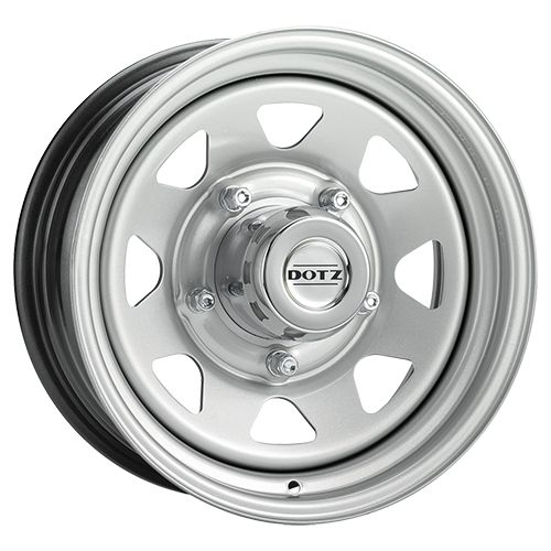 DOTZ DAKAR DARK 4x4 schwarz/silber 6.0Jx15 5x139.7 ET0