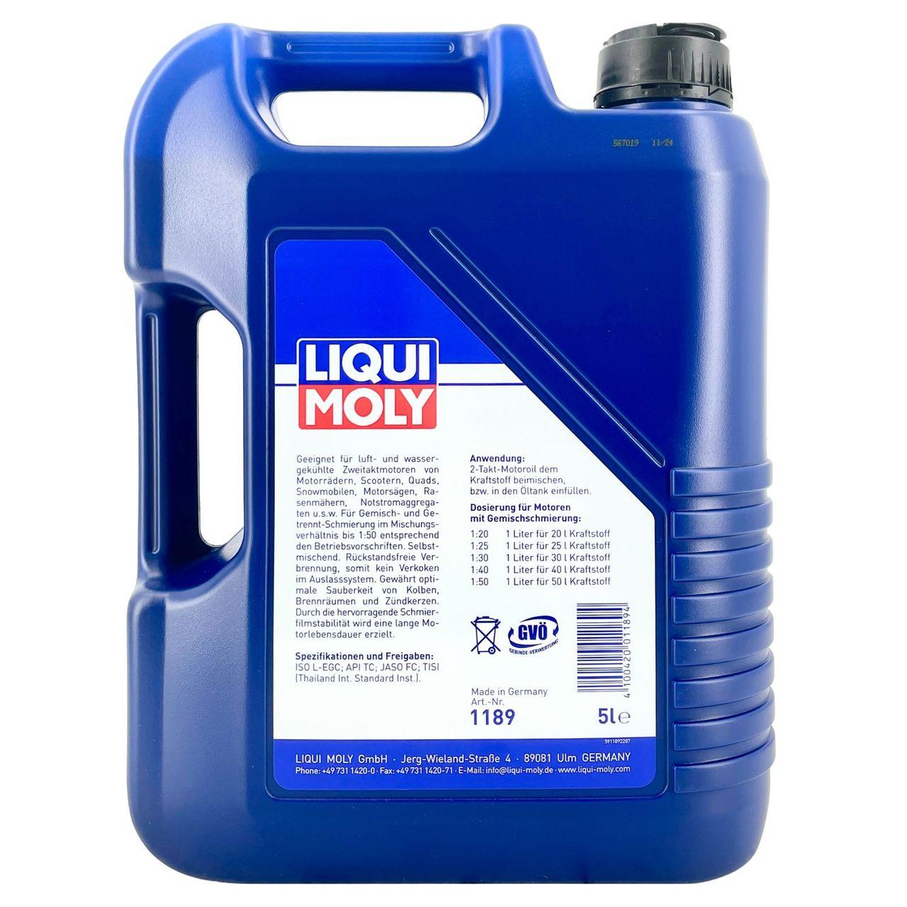 Liqui Moly 2-Takt-Motoroil 5 Liter