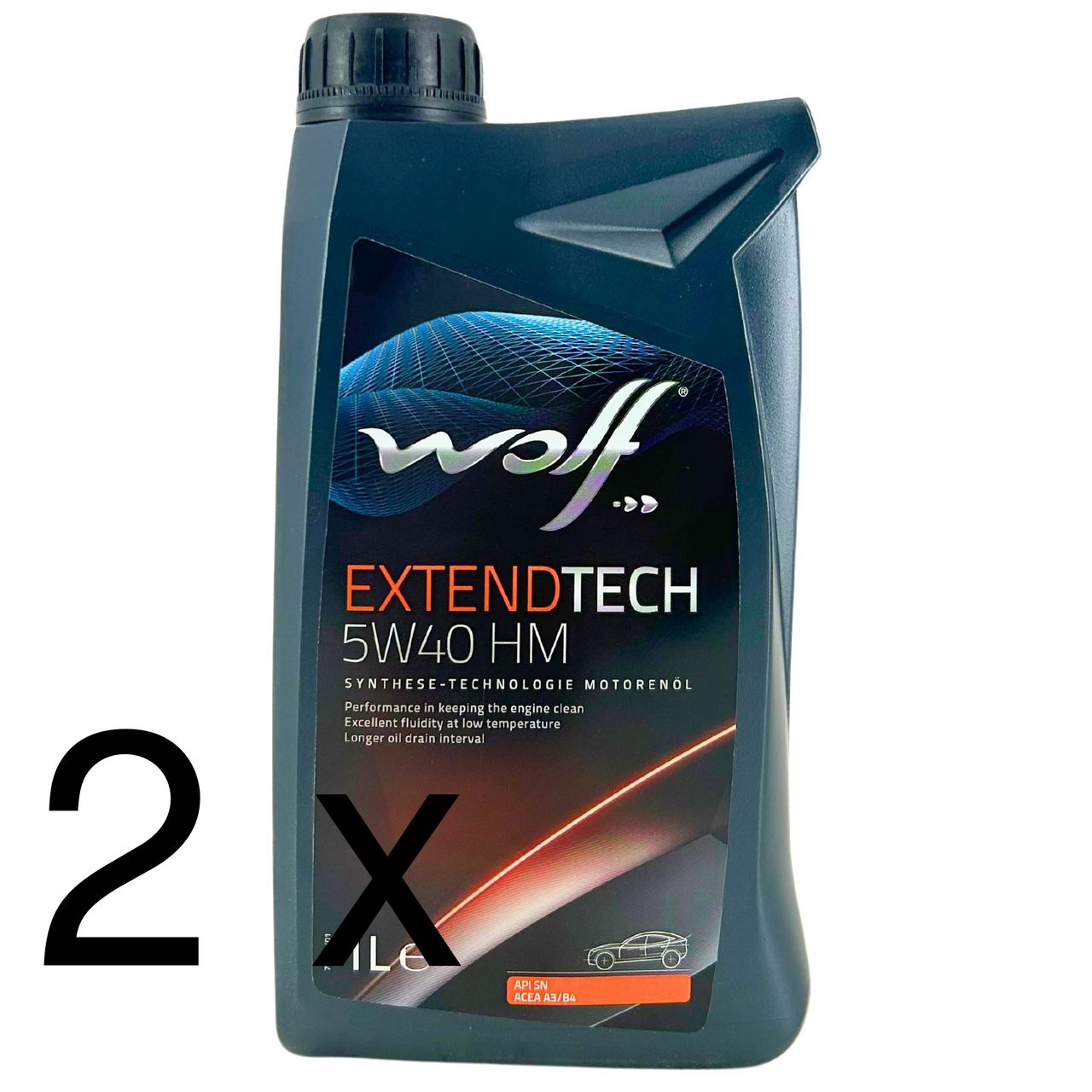 Wolf ExtendTech 5W-40 HM 2x1 Liter