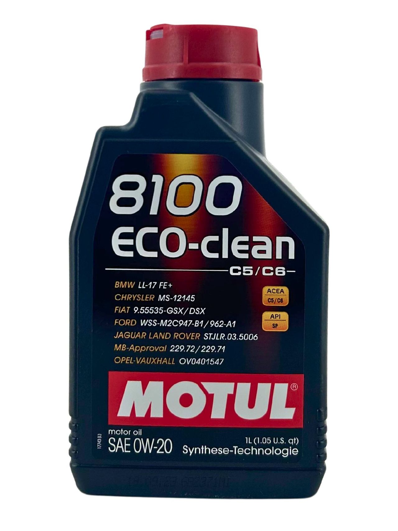 Motul 8100 Eco-clean 0W-20 1 Liter Motul 8100 Eco-clean 0W-20 1 Liter