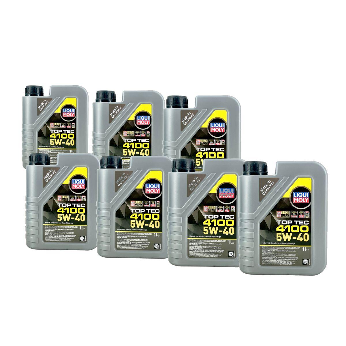 Liqui Moly Top Tec 4100 5W-40 7x1 Liter