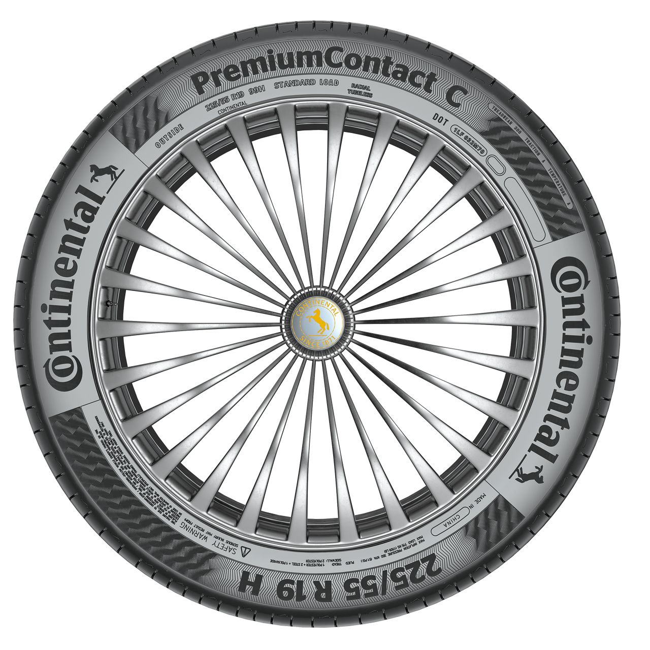 CONTINENTAL PREMIUMCONTACT C 215/50R17 95V BSW XL CONTISILENT