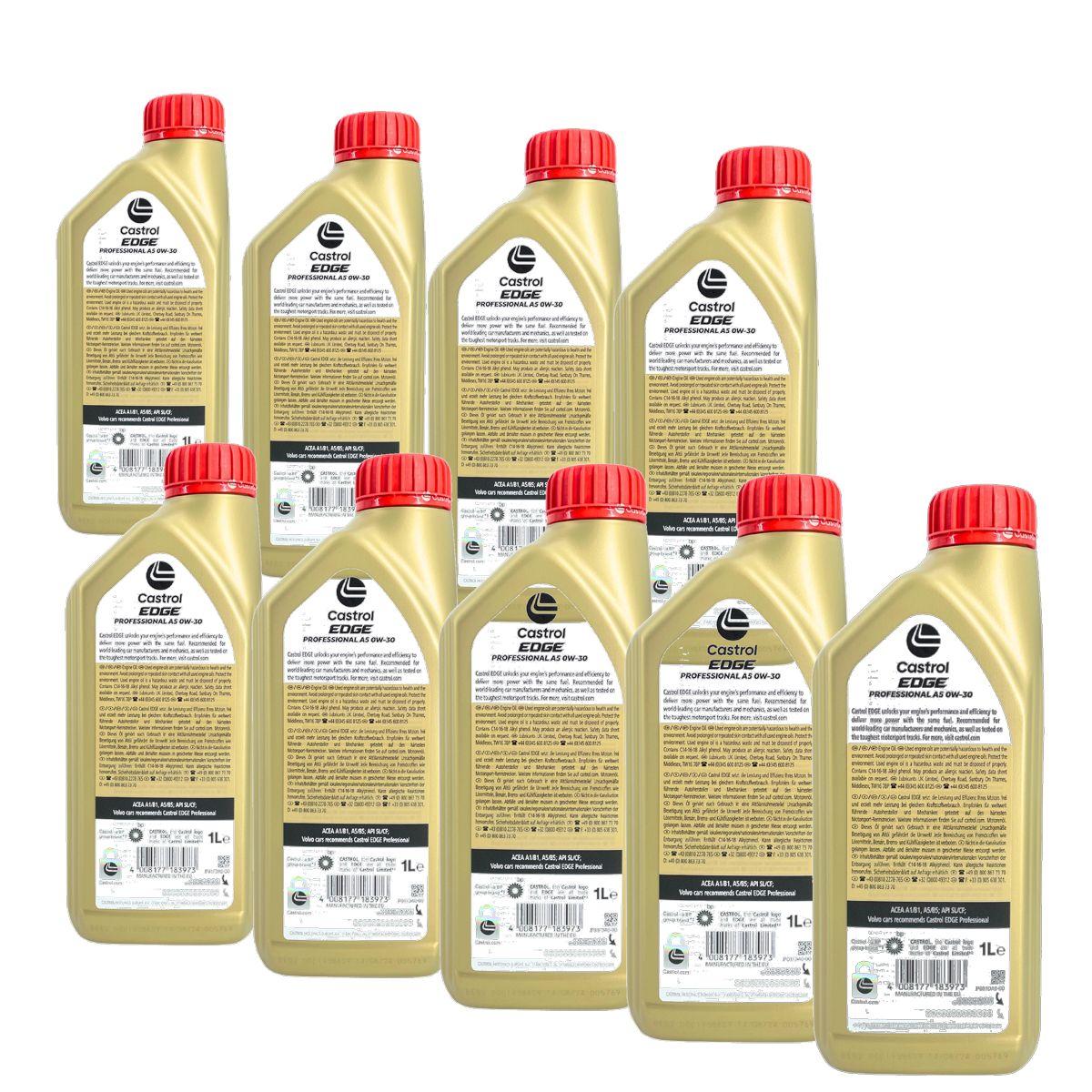 Castrol Edge Professional A5 0W-30 9x1 Liter