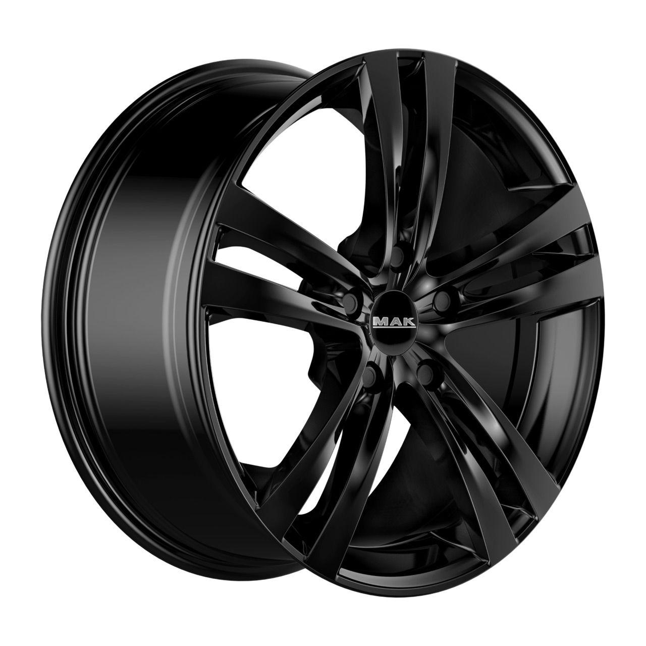 MAK ZENITH gloss black 6.5Jx15 5x105 ET39