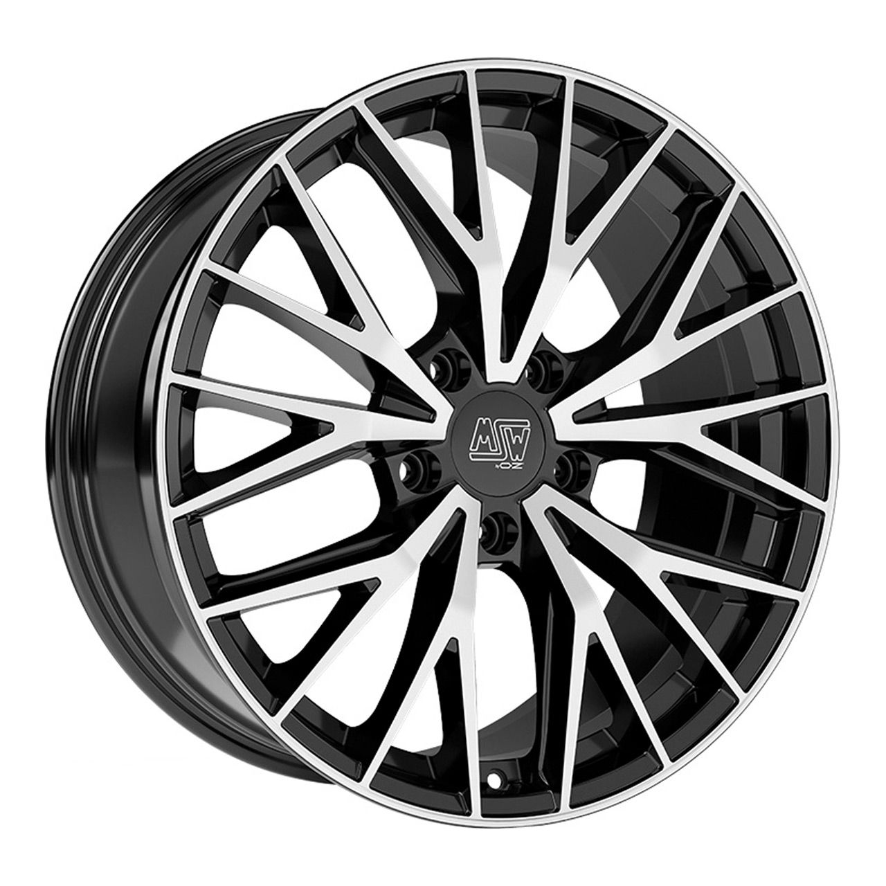 MSW (OZ) MSW 44 gloss black full polished 8.5Jx20 5x108.0 ET45