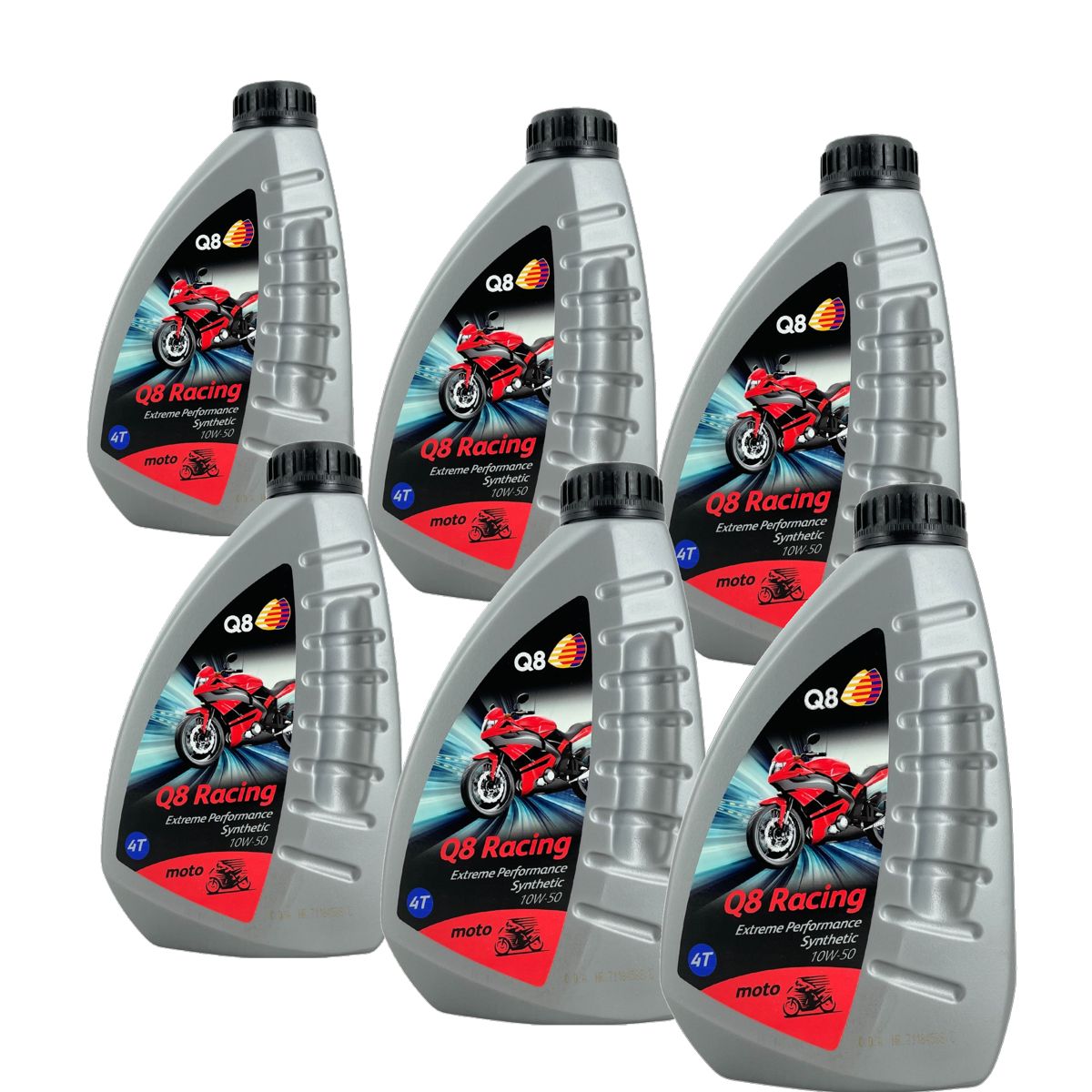 Q8 Racing 4T 10W-50 6x1 Liter