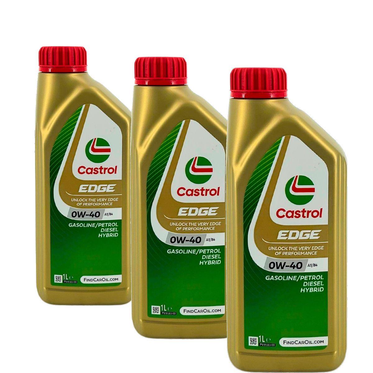 Castrol Edge 0W-40 A3/B4 3x1 Liter
