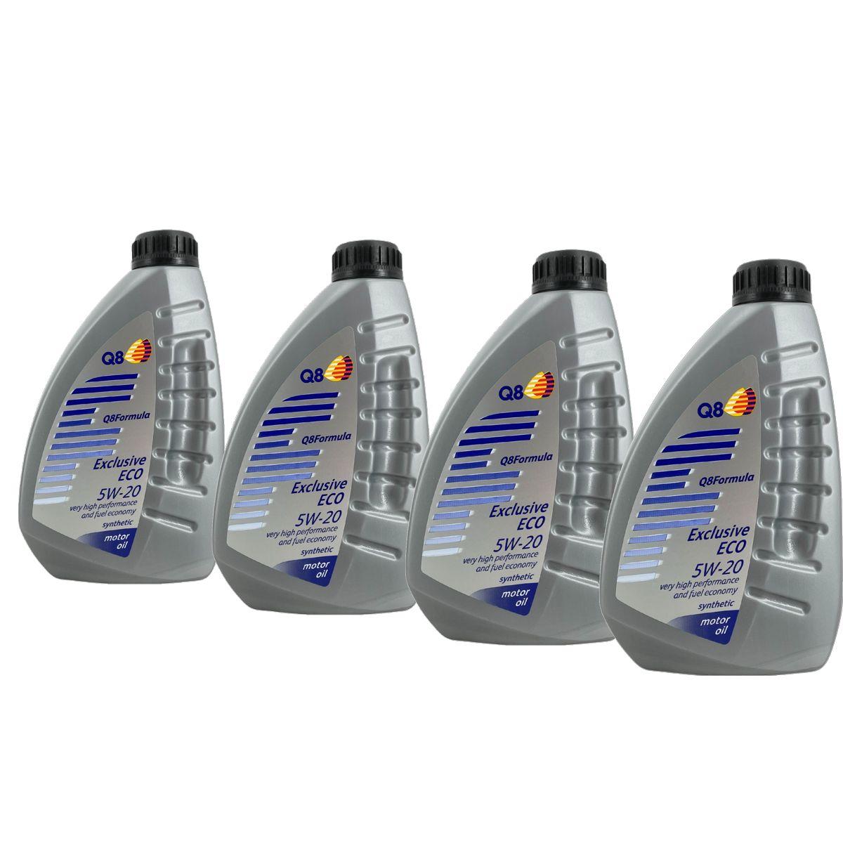 Q8 Formula Exclusive Eco 5W-20 4x1 Liter