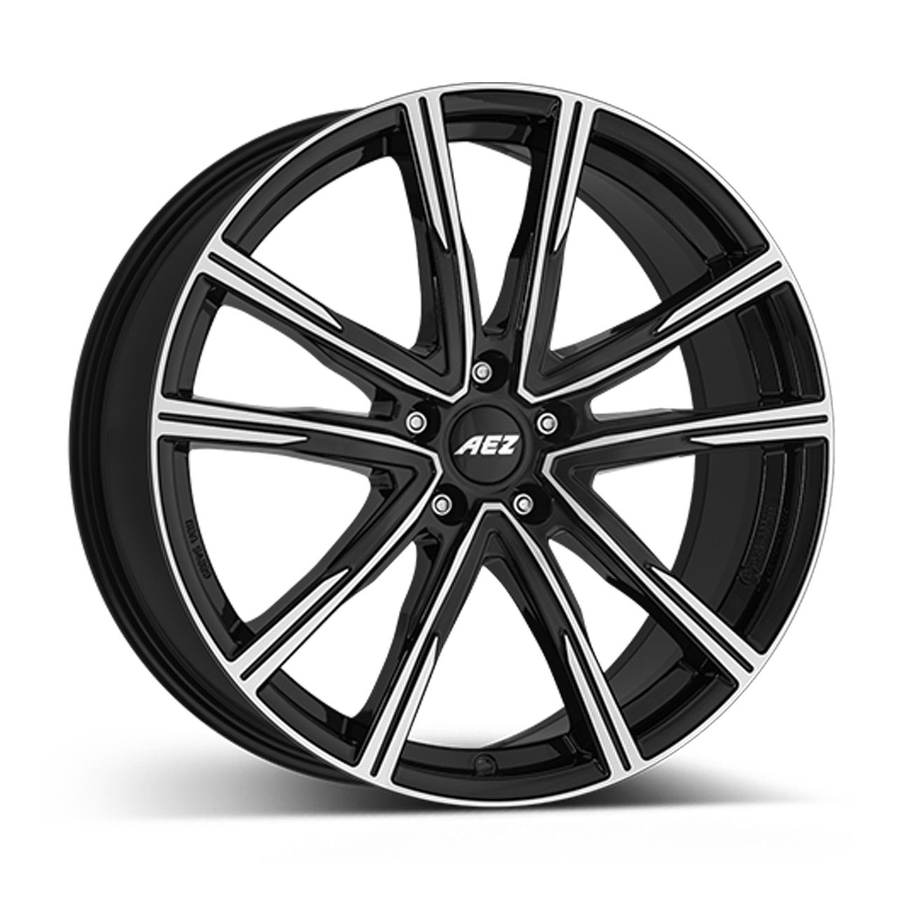 AEZ MONTREAL DARK black polished 7.5Jx19 5x108 ET50