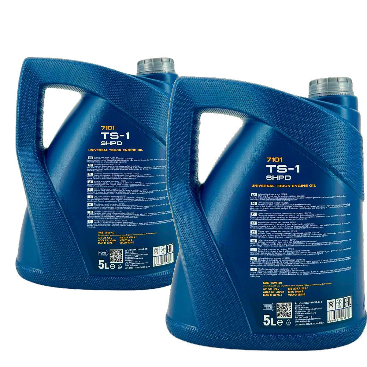 Mannol TS-1 SHPD 15W-40 2x5 Liter