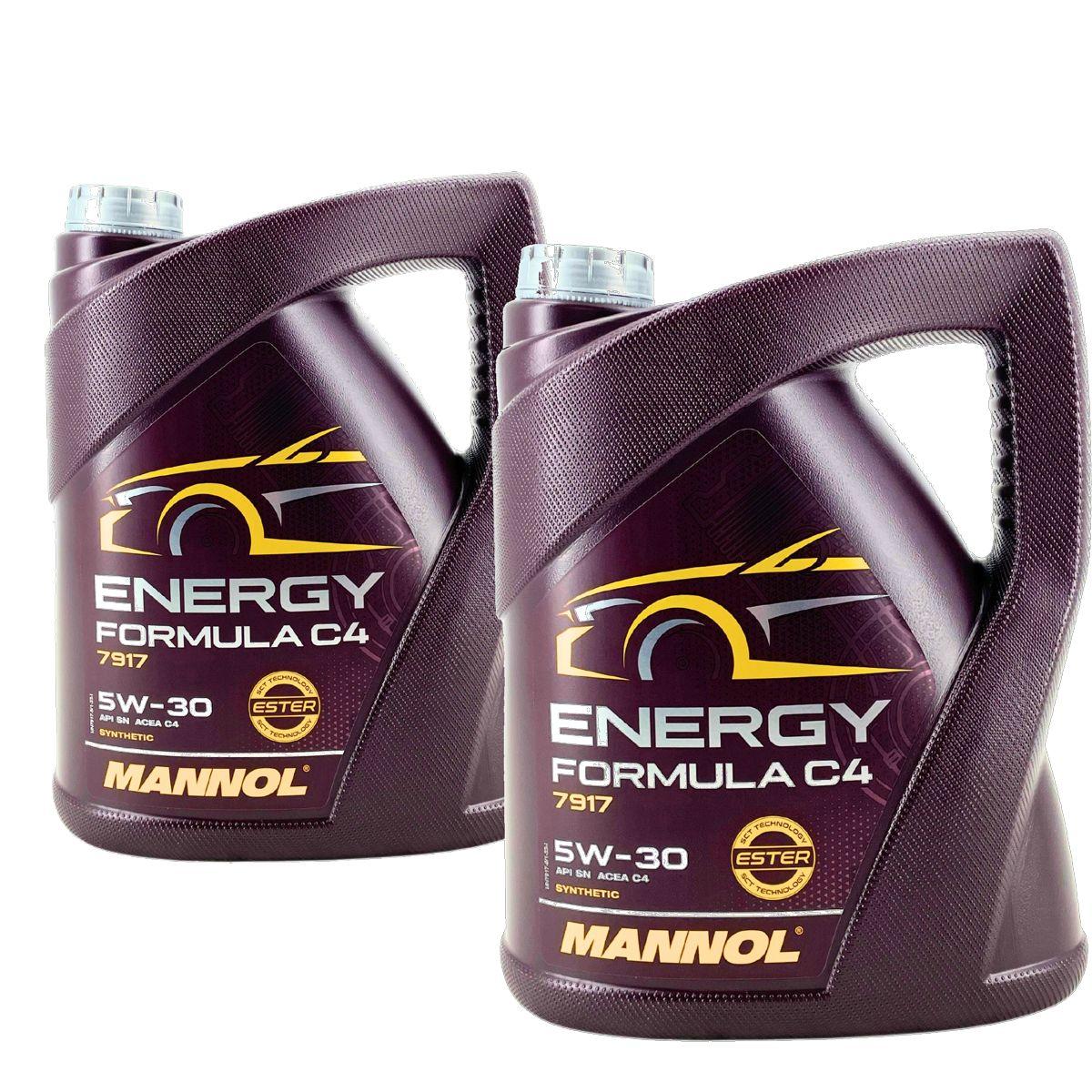 Mannol Energy Formula C4 5W-30 2x5 Liter