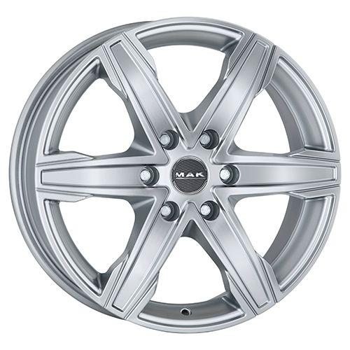 MAK KING 6 silber 8.0Jx18 6x130 ET50