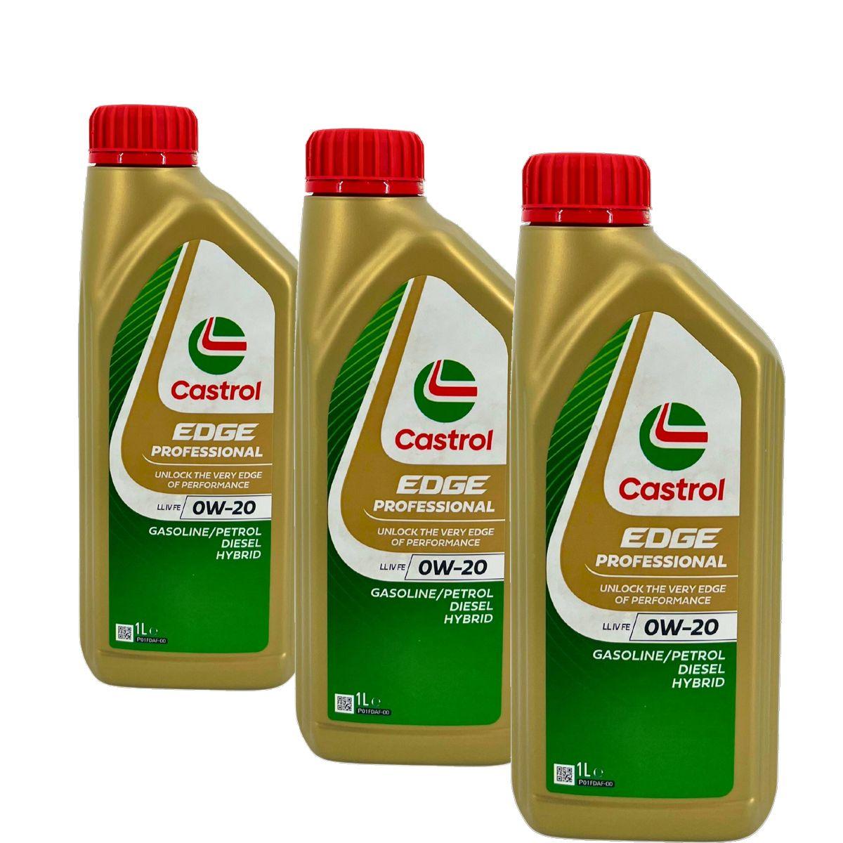 Castrol Edge Professional LL IV FE 0W-20 3x1 Liter