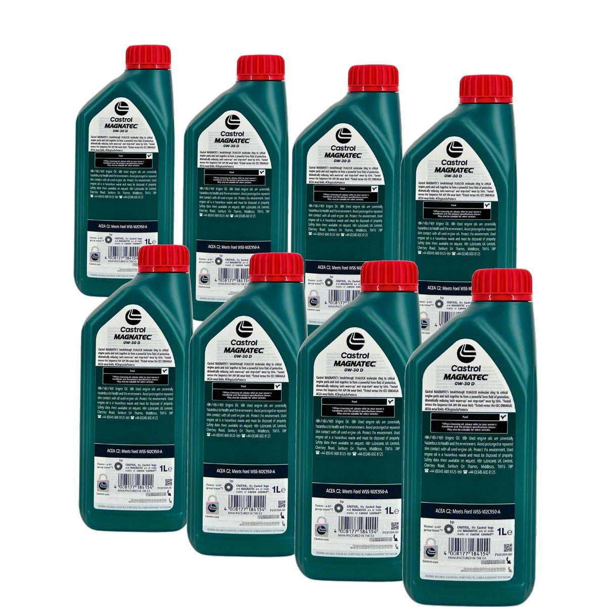 Castrol Magnatec 0W-30 8x1 Liter