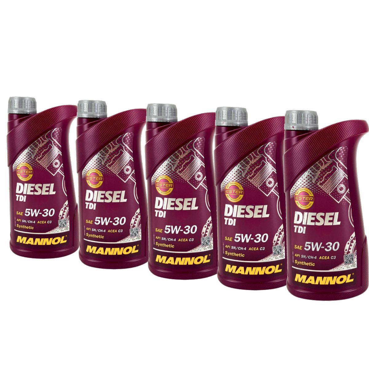 Mannol Diesel TDI 5W-30 5x1 Liter