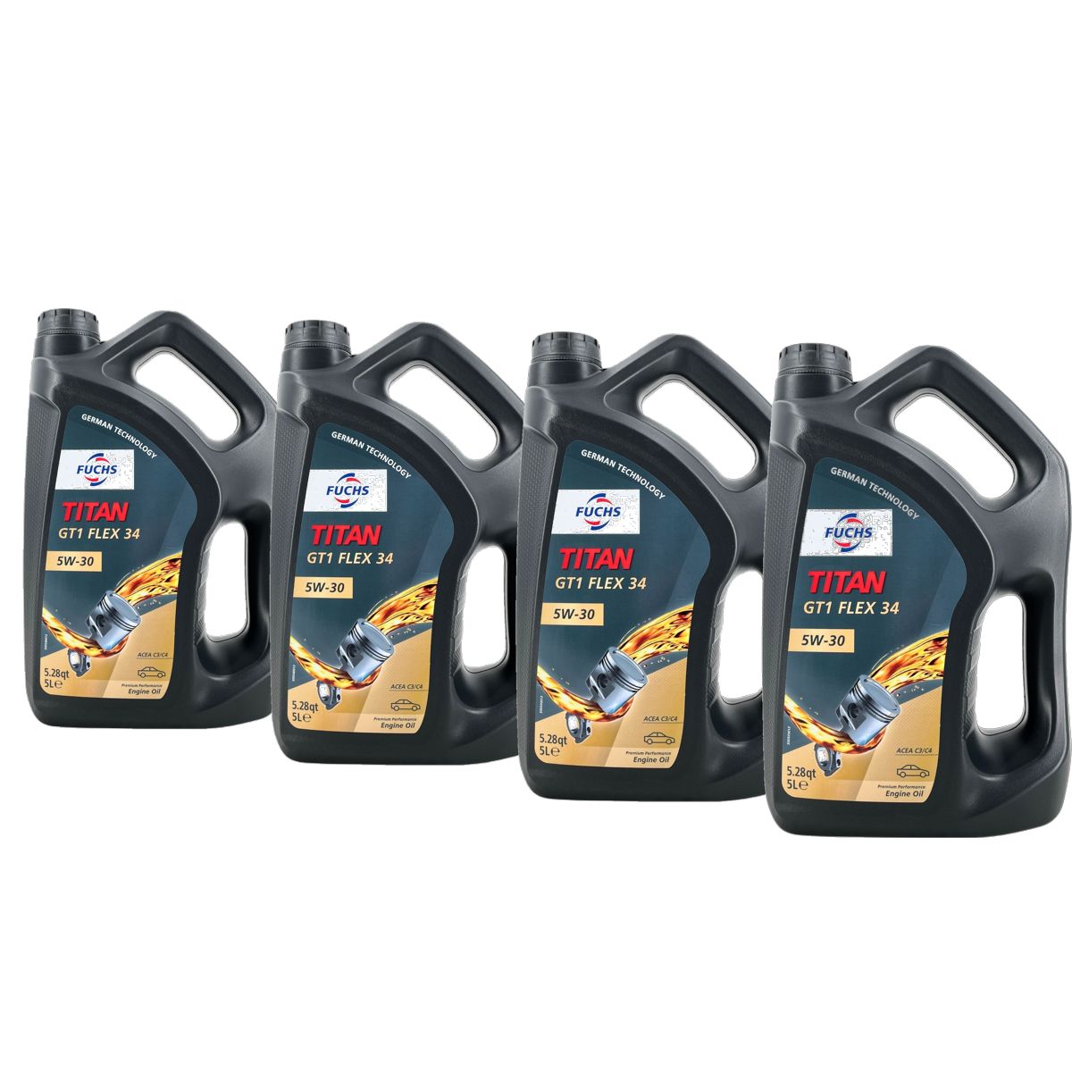 Fuchs Titan GT1 Flex 34  5W-30 4x5 Liter