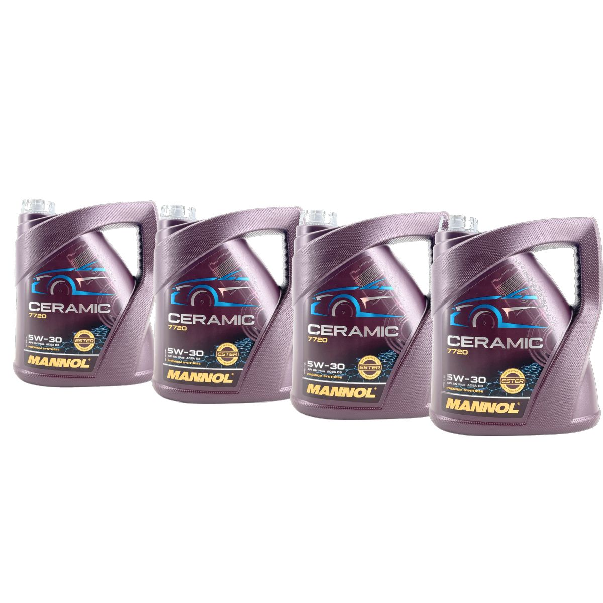 Mannol Ceramic 5W-30 4x4 Liter