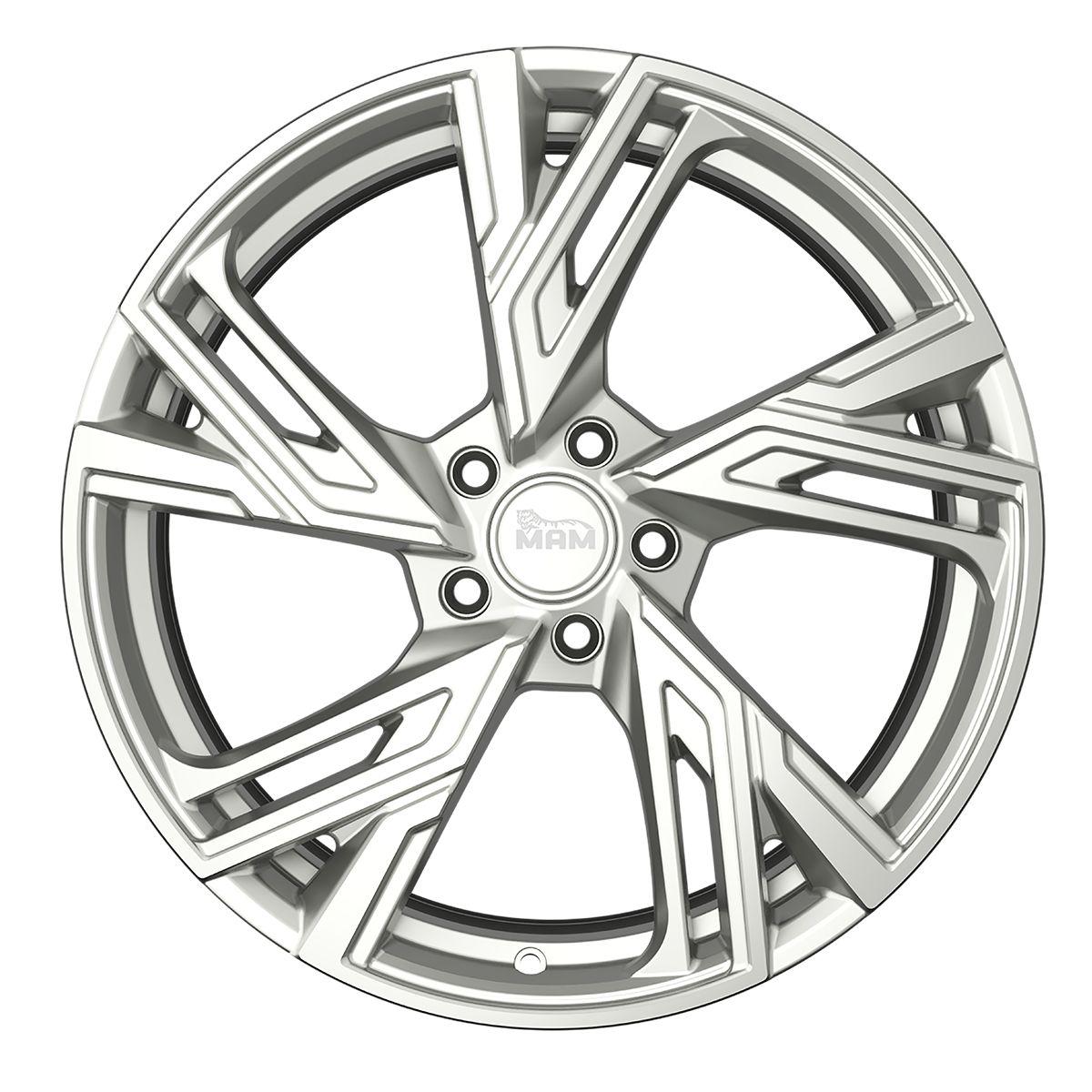 MAM WHEELS MAM RS5 silver painted 8.5Jx20 5x114.3 ET35