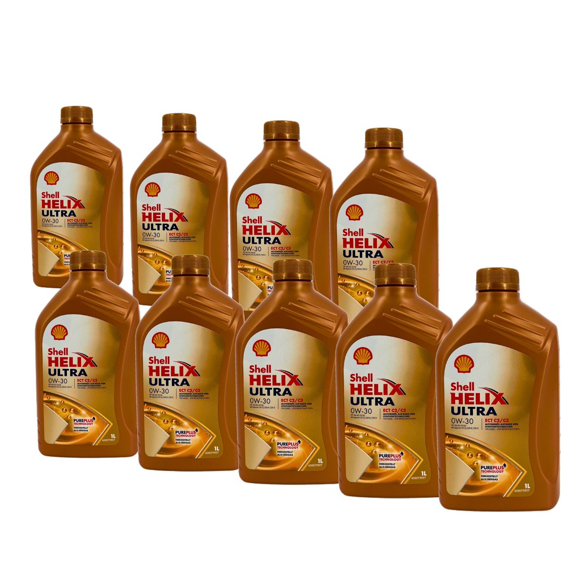 Shell Helix Ultra ECT C2 C3 0W-30 9x1 Liter