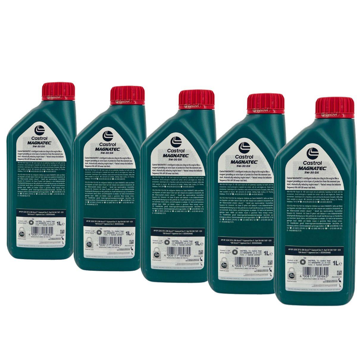 Castrol Magnatec 5W-30 DX 5x1 Liter