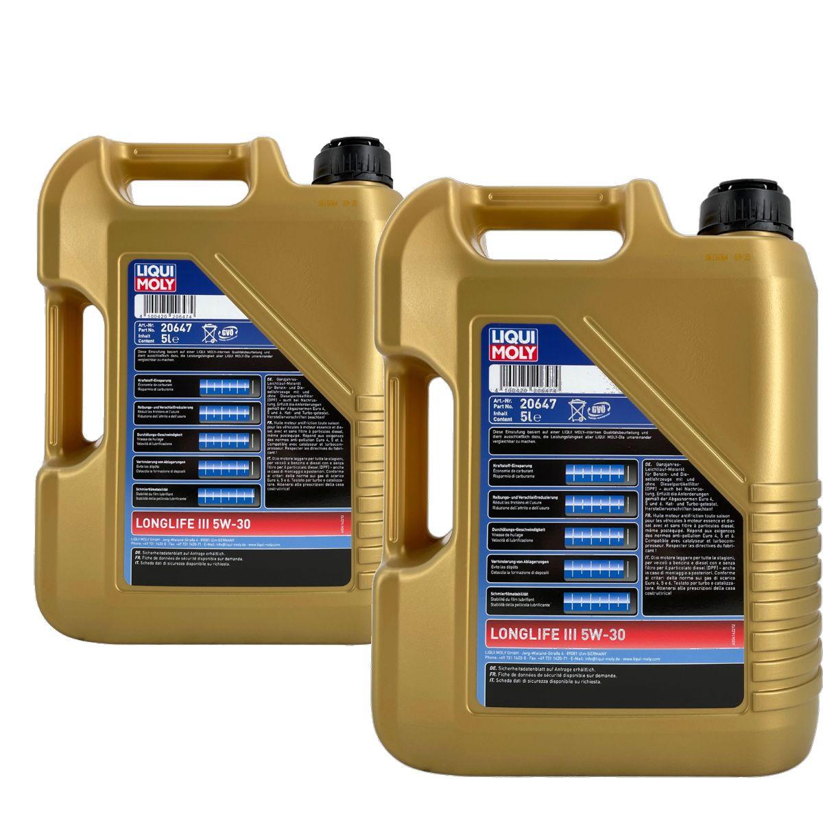 Liqui Moly Longlife III 5W-30 2x5 Liter