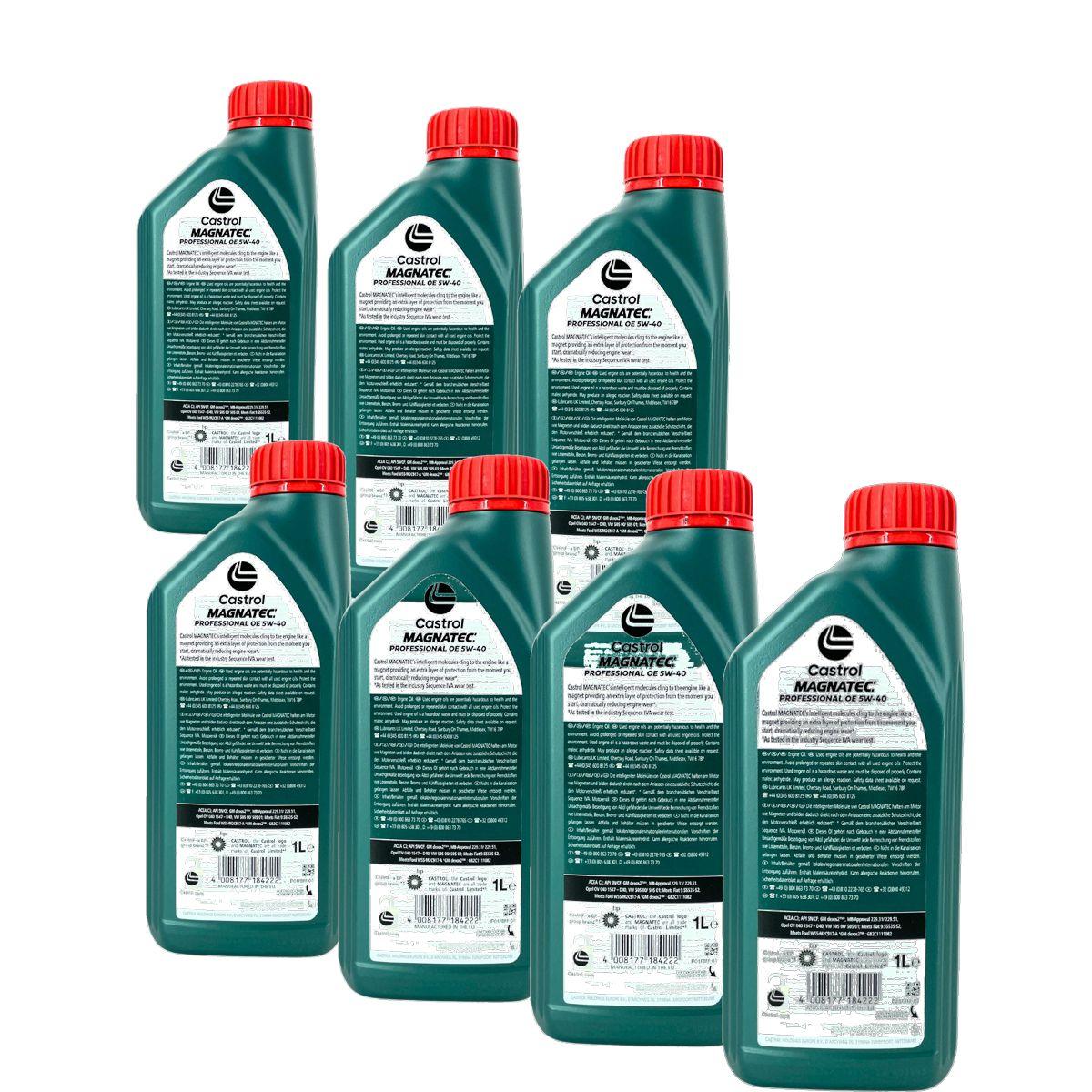 Castrol Magnatec Professional 5W-40 OE 7x1 Liter