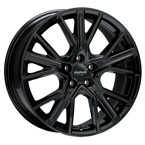 WHEELWORLD-2DRV WH34 black glossy painted 9.0Jx21 5x112 ET38