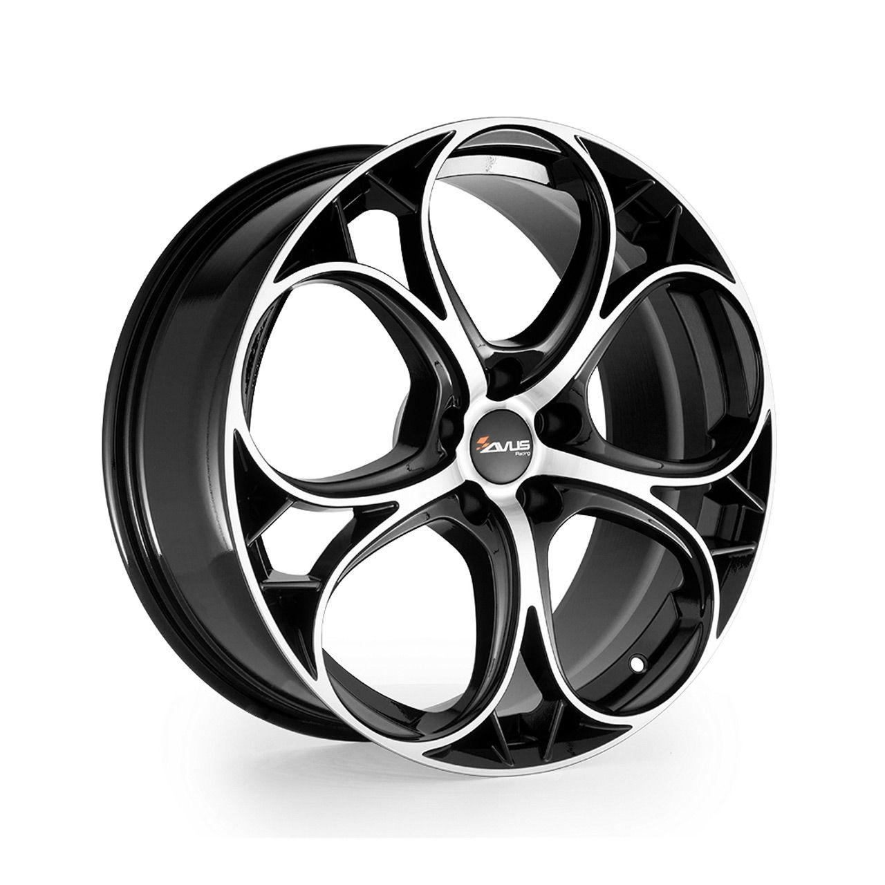 AVUS RACING AC-520 black polished 8.5Jx20 5x110 ET31