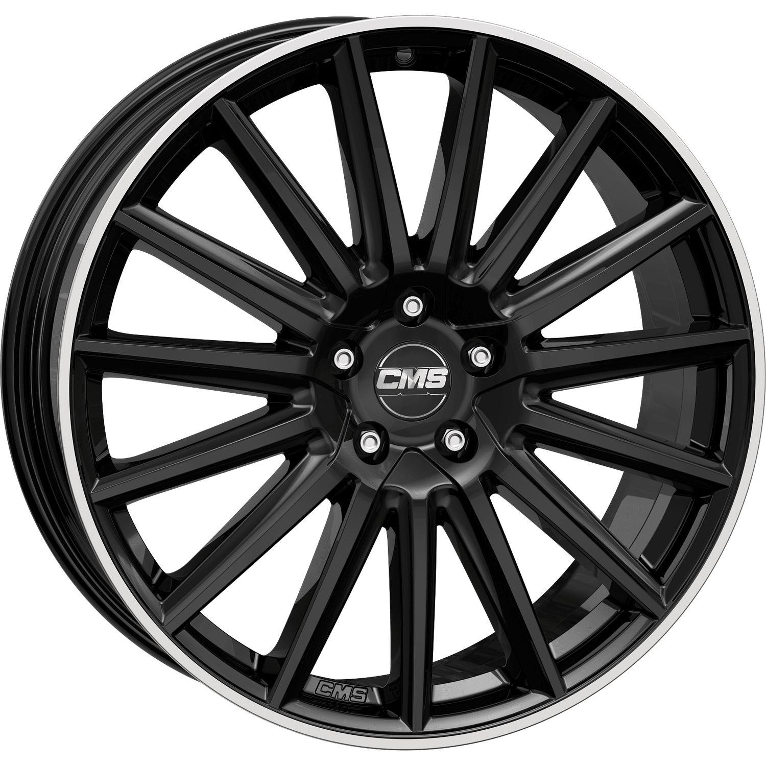 CMS C23-DRB ECE diamant Horn schwarz glanz 7.0Jx17 5x108 ET42