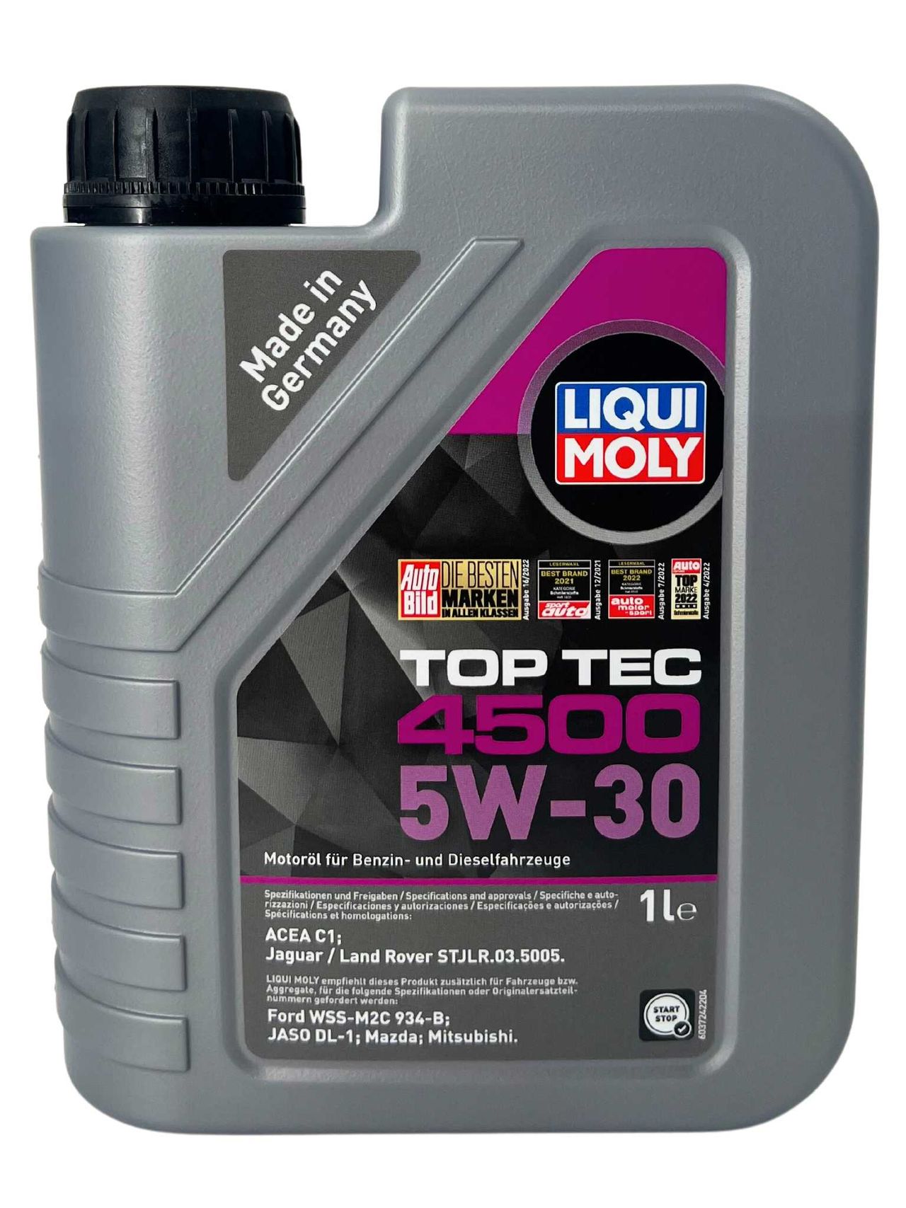 Liqui Moly Top Tec 4500 5W-30 1 Liter Liqui Moly Top Tec 4500 5W-30 1 Liter