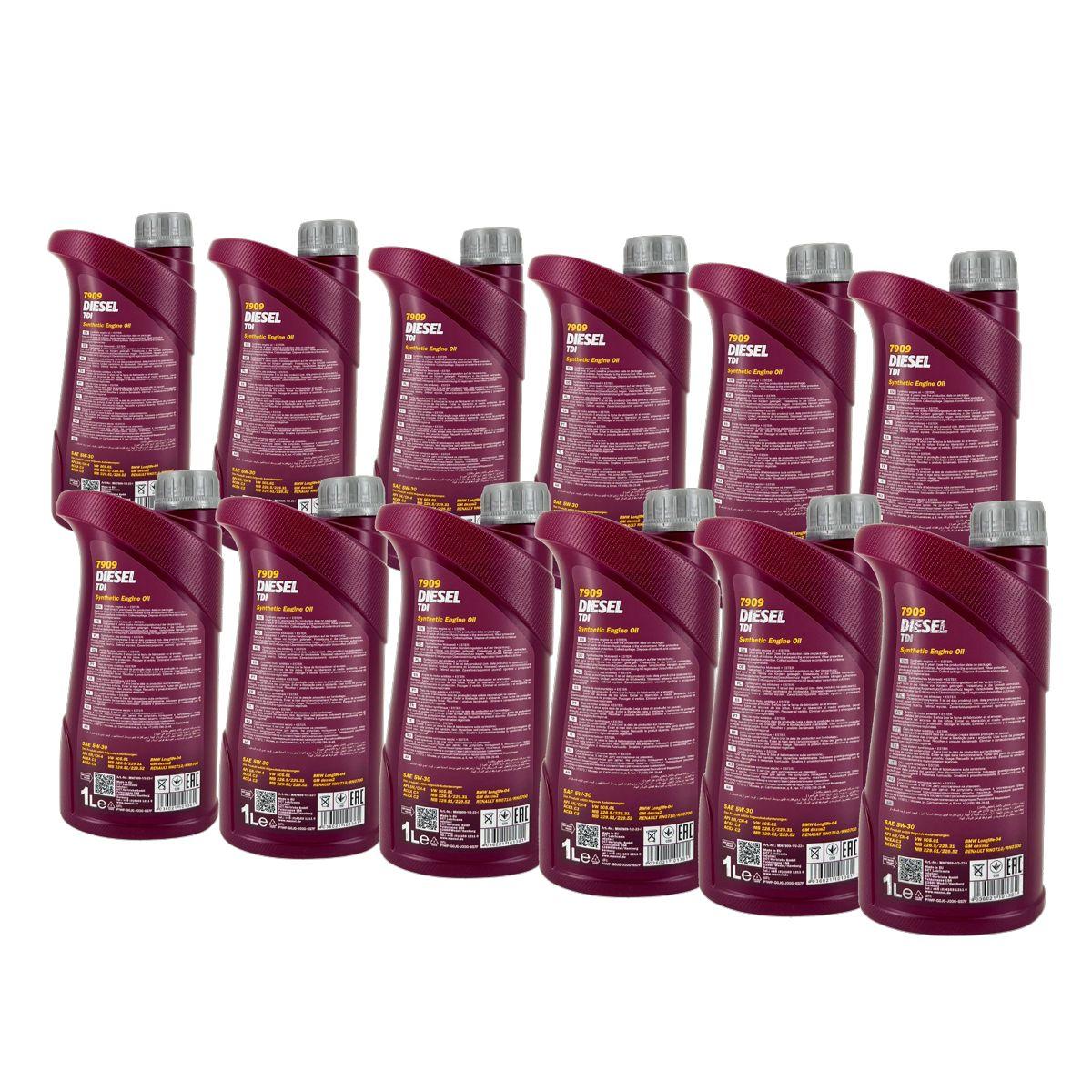 Mannol Diesel TDI 5W-30 12x1 Liter