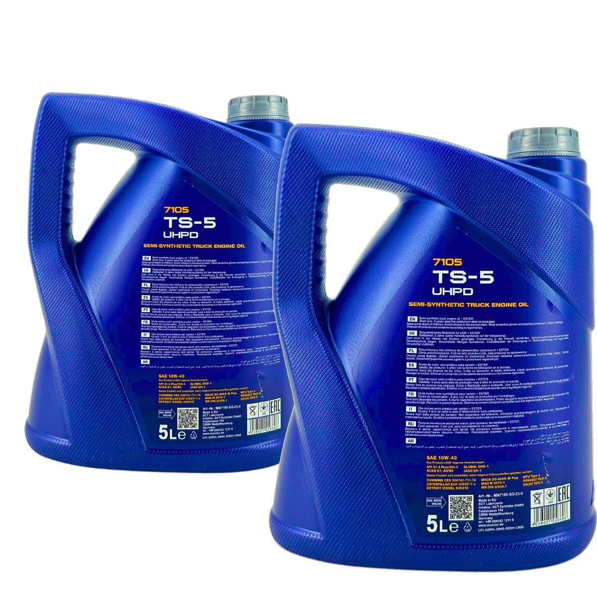 Mannol TS-5 UHPD 10W-40 2x5 Liter