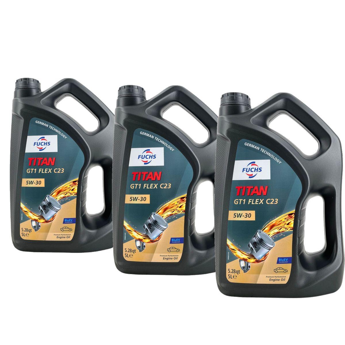 Fuchs Titan GT1 Flex C23 5W-30  3x5 Liter