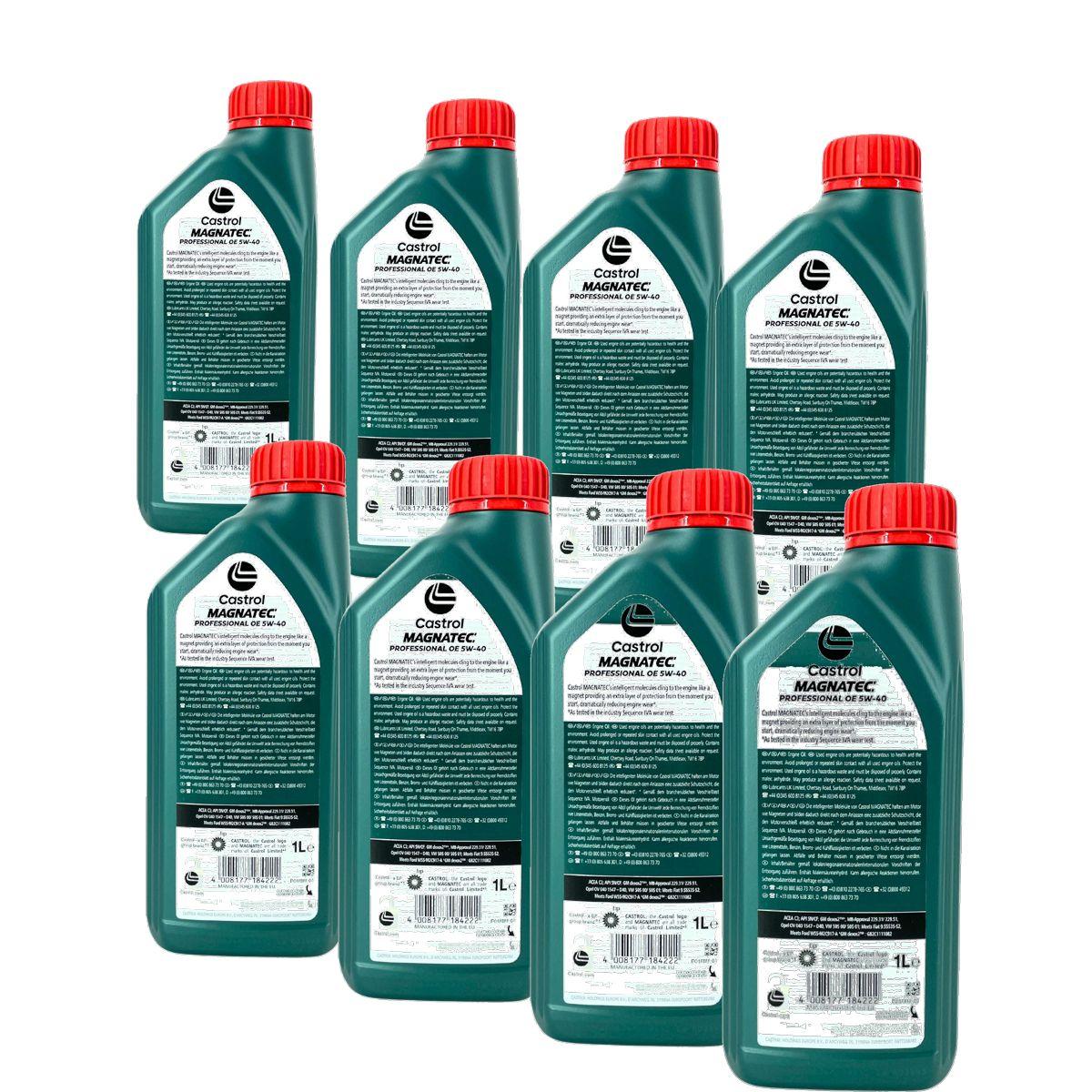 Castrol Magnatec Professional 5W-40 OE 8x1 Liter