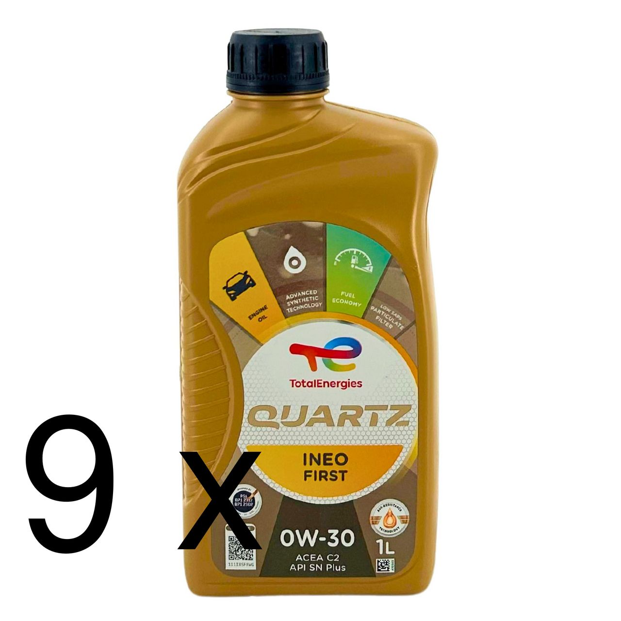 Total Quartz Ineo First 0W-30 9x1 Liter
