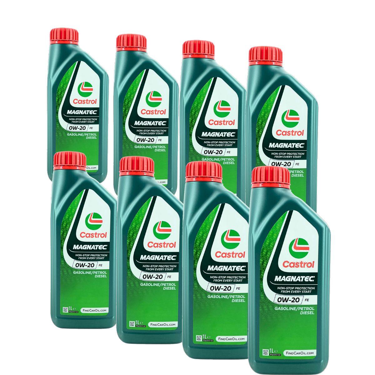 Castrol Magnatec 0W-20 FE 8x1 Liter