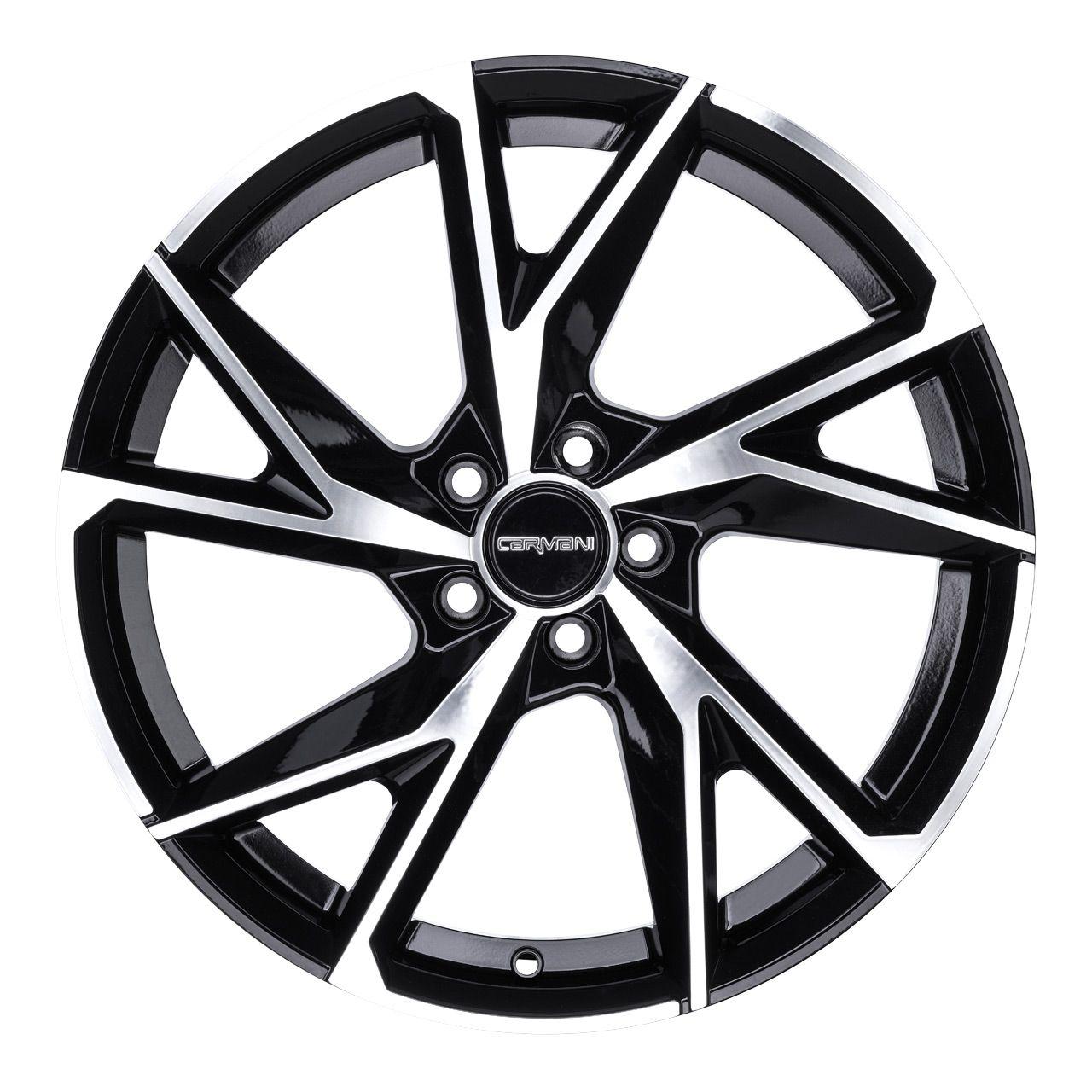 CARMANI 23 RUDI black polish 8.0Jx18 5x112 ET35