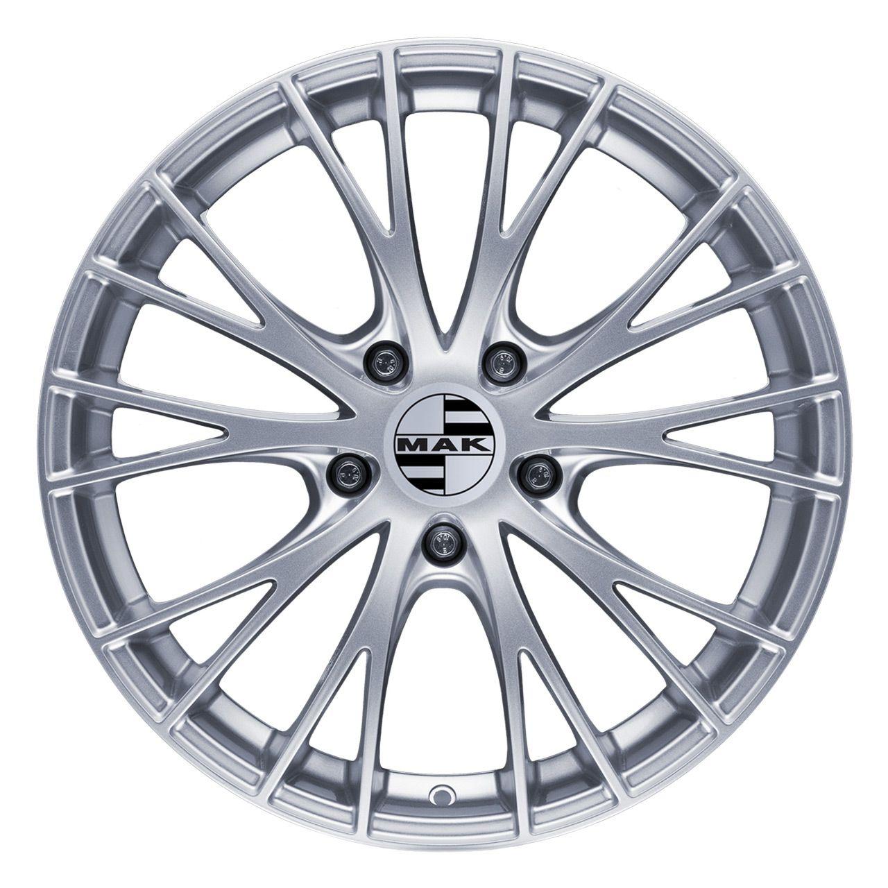 MAK RENNEN silber 9.0Jx18 5x130 ET50