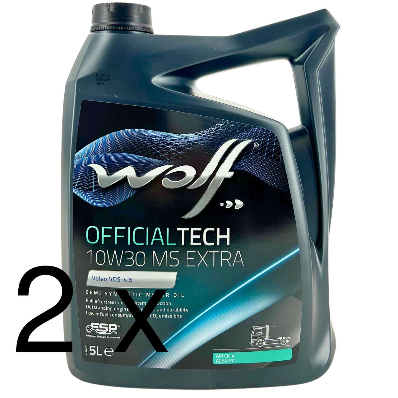 Wolf OfficialTech 10W-30 MS Extra 2x5 Liter